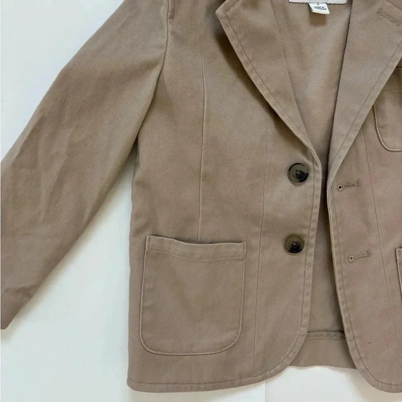 Janie & Jack Stretch Twill Blazer Jacket Size 3 - Picture 2 of 6